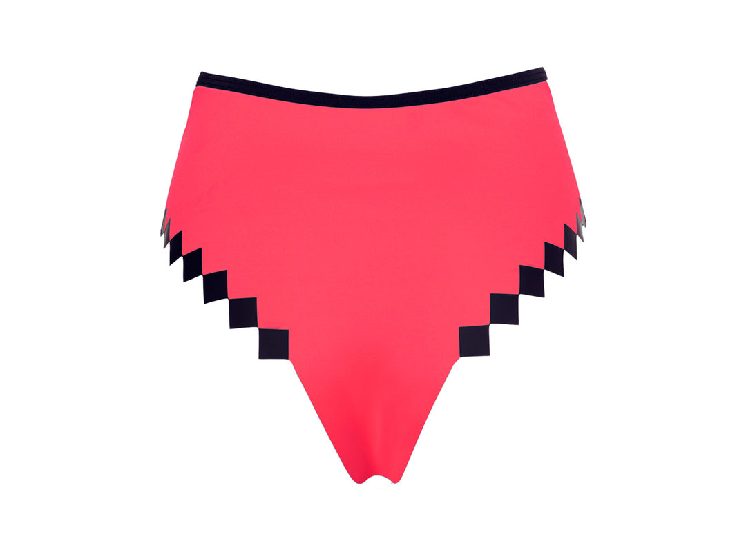Pixel Zoidberg Pink Hi Rise Bikini Bottom